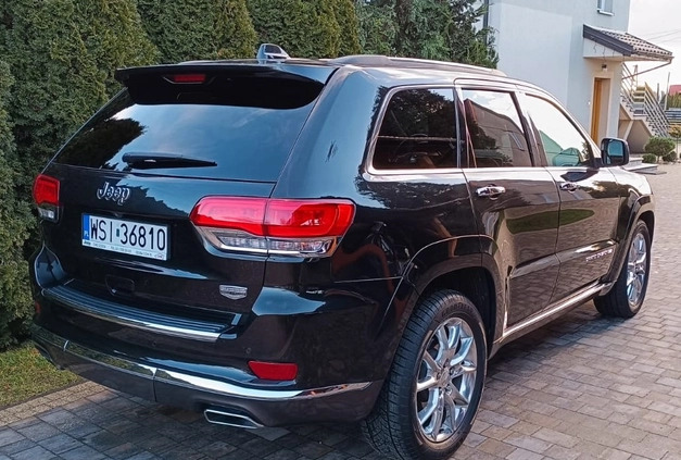 Jeep Grand Cherokee cena 95900 przebieg: 139943, rok produkcji 2014 z Siedlce małe 781